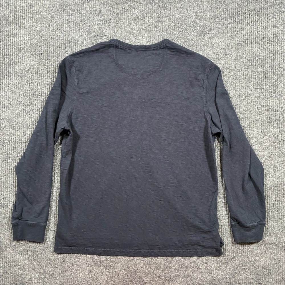 UNTUCKit Mens Long Sleeve Henley Shirt Size XL‎ Gray Casual Knit Pullover - Picture 2 of 7
